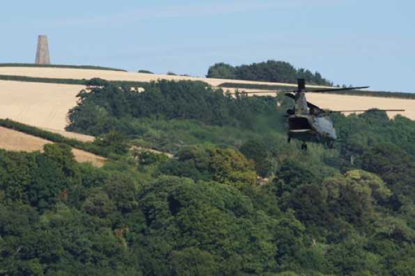 28 July 2022 - 17-26-42
---------------
Two RAF Chinook helicopters over Dartmouth